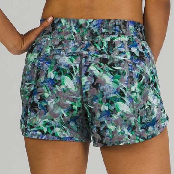 Lululemon Tracker Short 4" - 6 Rapid Flourish Multi - Picture 2 of 7
